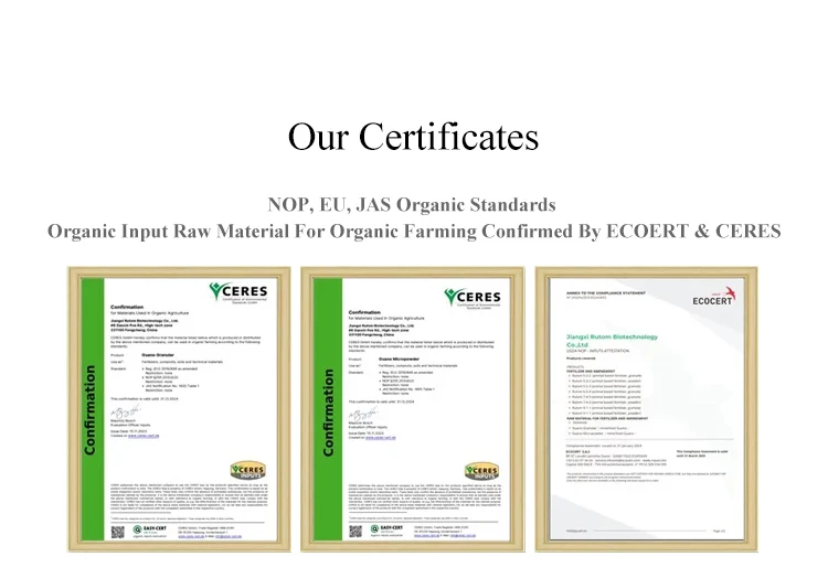 Compound Organic Fertilizer Granular Nitrogen Phosphate Potassium