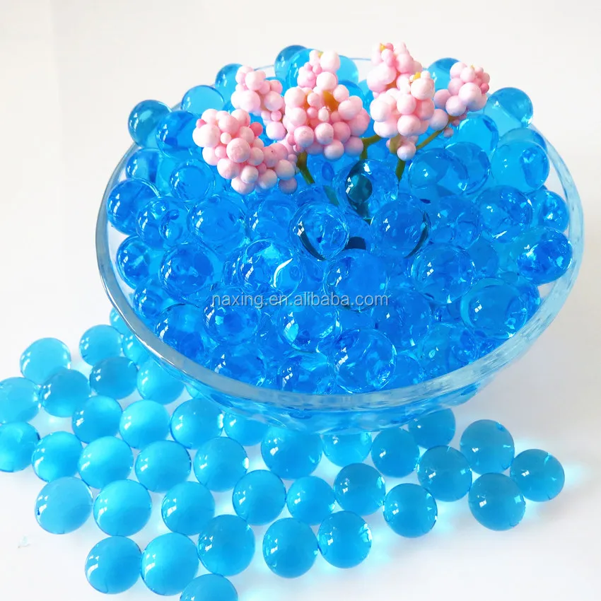 Кристалл почвы Волшебные водопоглощающие бусины водяной гель большие бусины хрустальные грязевые красочные гелевые шарики