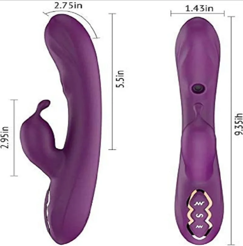 Tik Tok Popular Rabbit Vibrator Massage Sex Toys For Women Thrusting