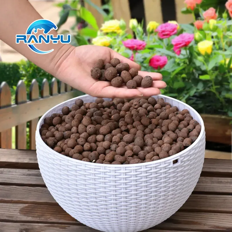 Hydroponics Expanded Clay Balls for Planting Light Breathable ...