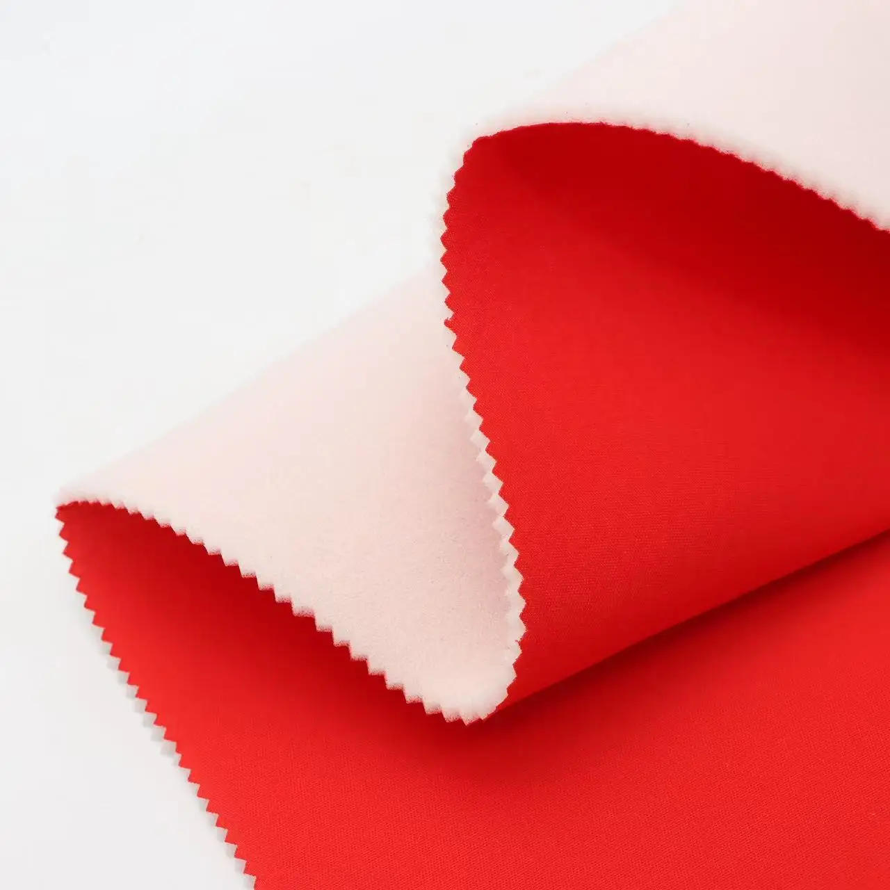 Sprzedaż bezpośrednia z fabryki, przyjazna dla skóry pianka laminowana z dzianiną, stosowana do rękawic, toreb i walizek, tkaniny na bieliznę