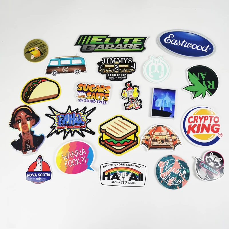 Sticker Logo Reference Custom Logo Printed Labels High Quality Die Cut Vinyl Stickers ...