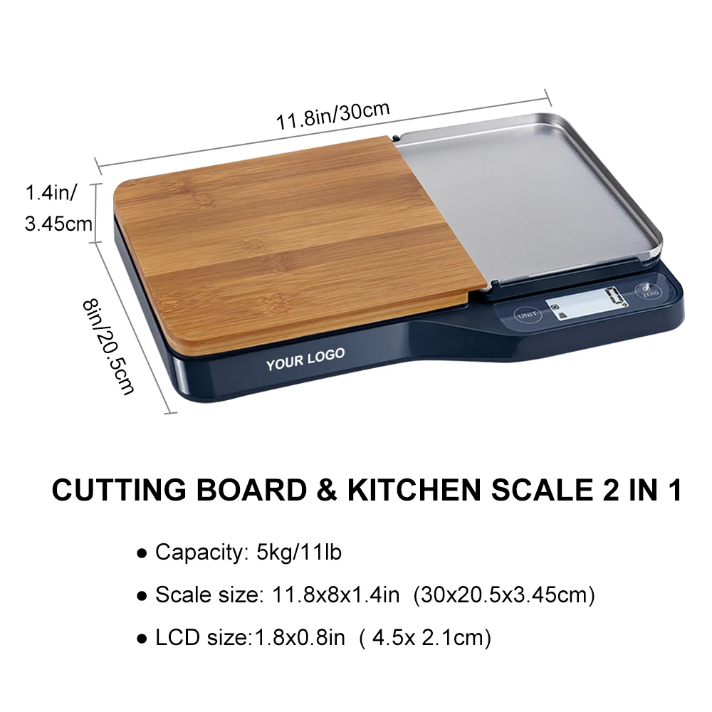 Smart Platter Smartpan Custom Logo Multifunction Food Digital Kitchen Weight Scale ...