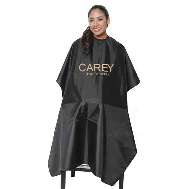 Custom Logo High Quality Durable Polyester Barber Salon Cape Hair Cutting  Styling Hairdressing Capes Protection Gown