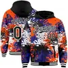 Purple-white-orange