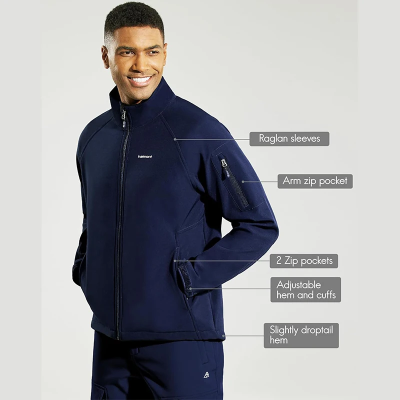 Windproof Tactical Hiking Outdoor Fishing Jackets Waterproof Softshell Hunting Jacket Coats For Men_voghion.com
