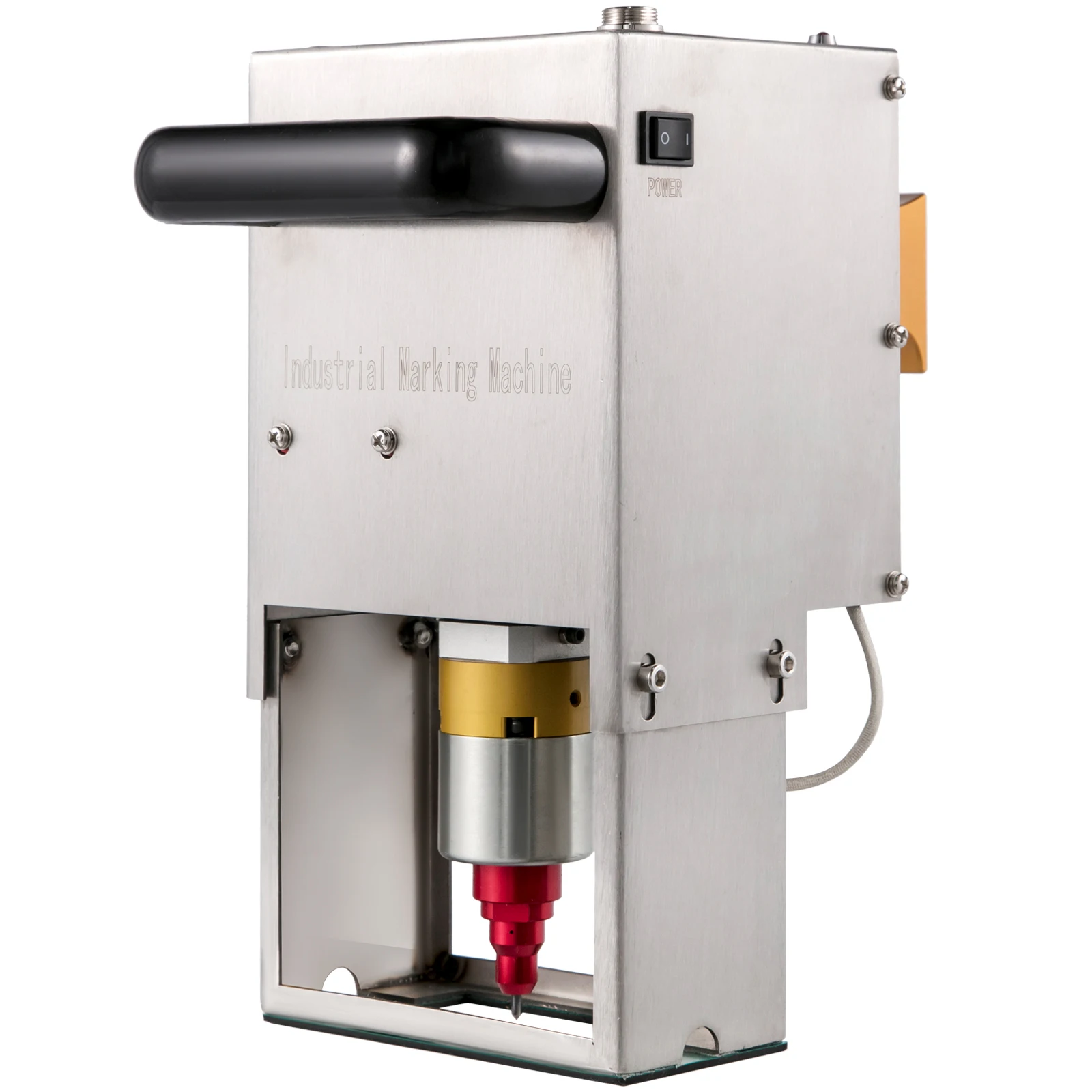 96HRA Marking Needle Electric Marking Machine Nameplate Marking Machine 70 X 20 mm for Pumps