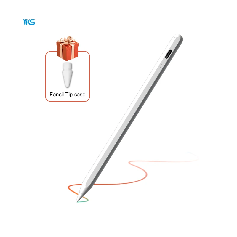 Емкостный карандаш для планшета, активный сенсорный экран, стилус, Палм, отказ от электричества, дисплей, тонкий наконечник для Apple iPad