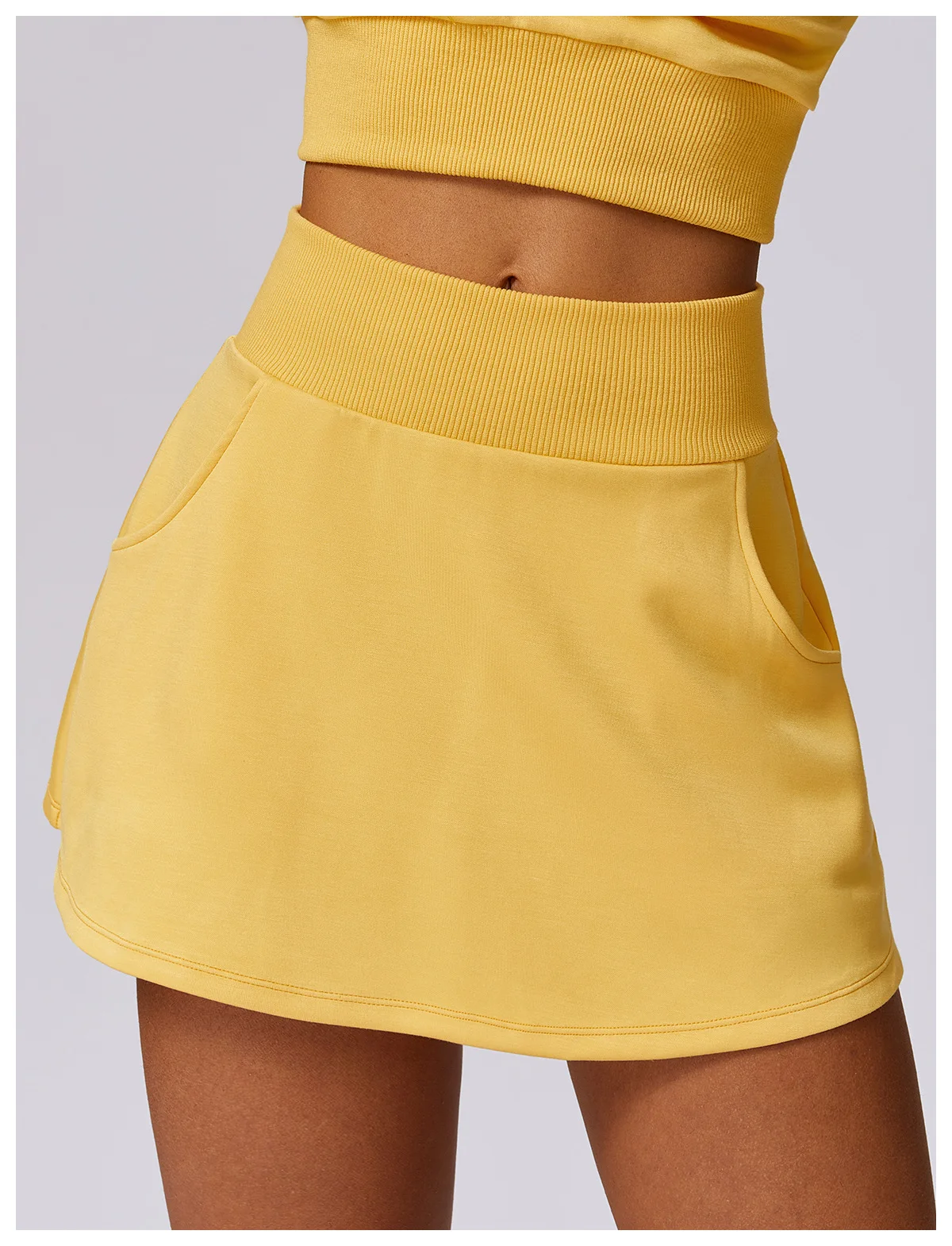 House of Harlow 1960 x Samia Mini Skirt in Burgundy