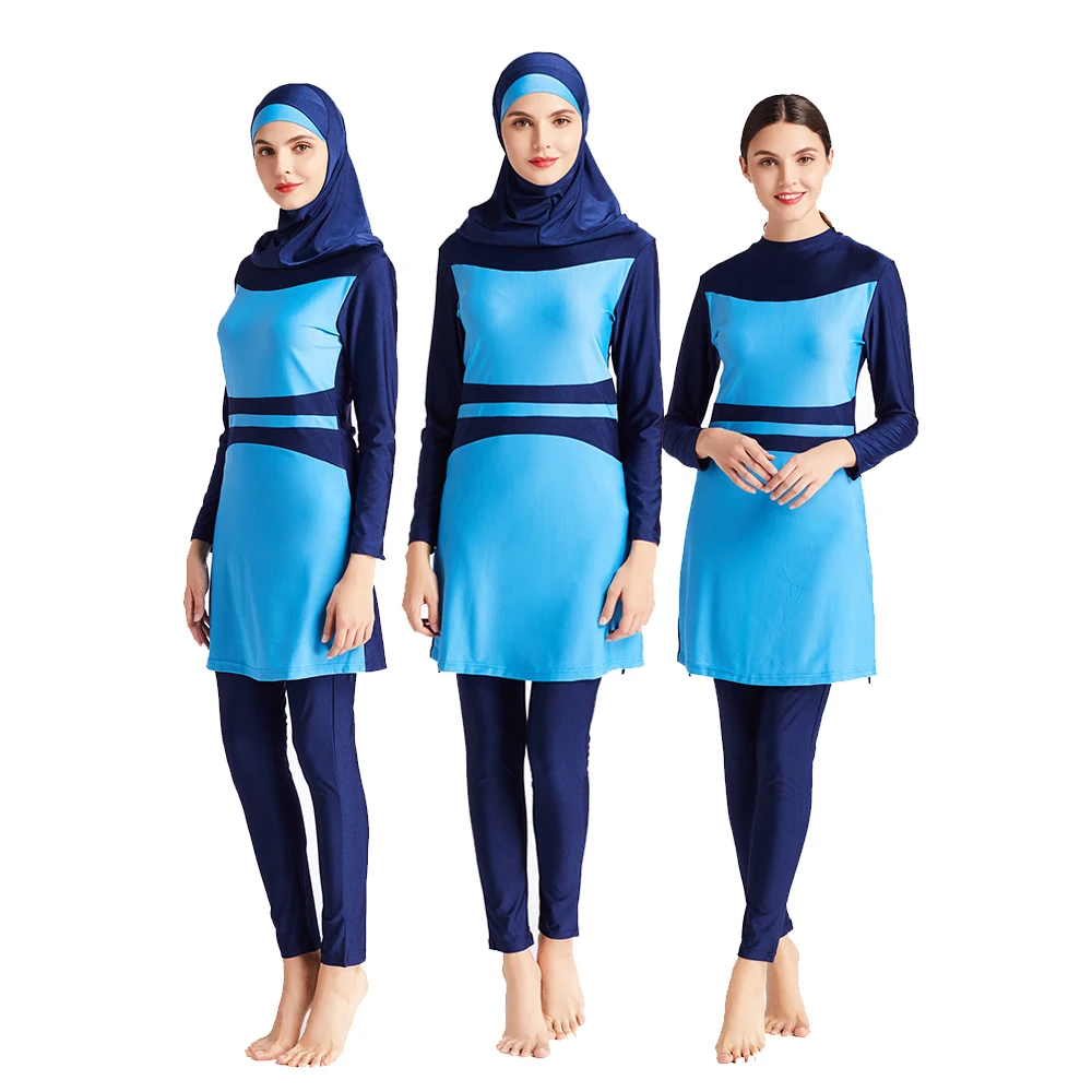 Customized Islamic Women's Swimsuits Modest Beachwear