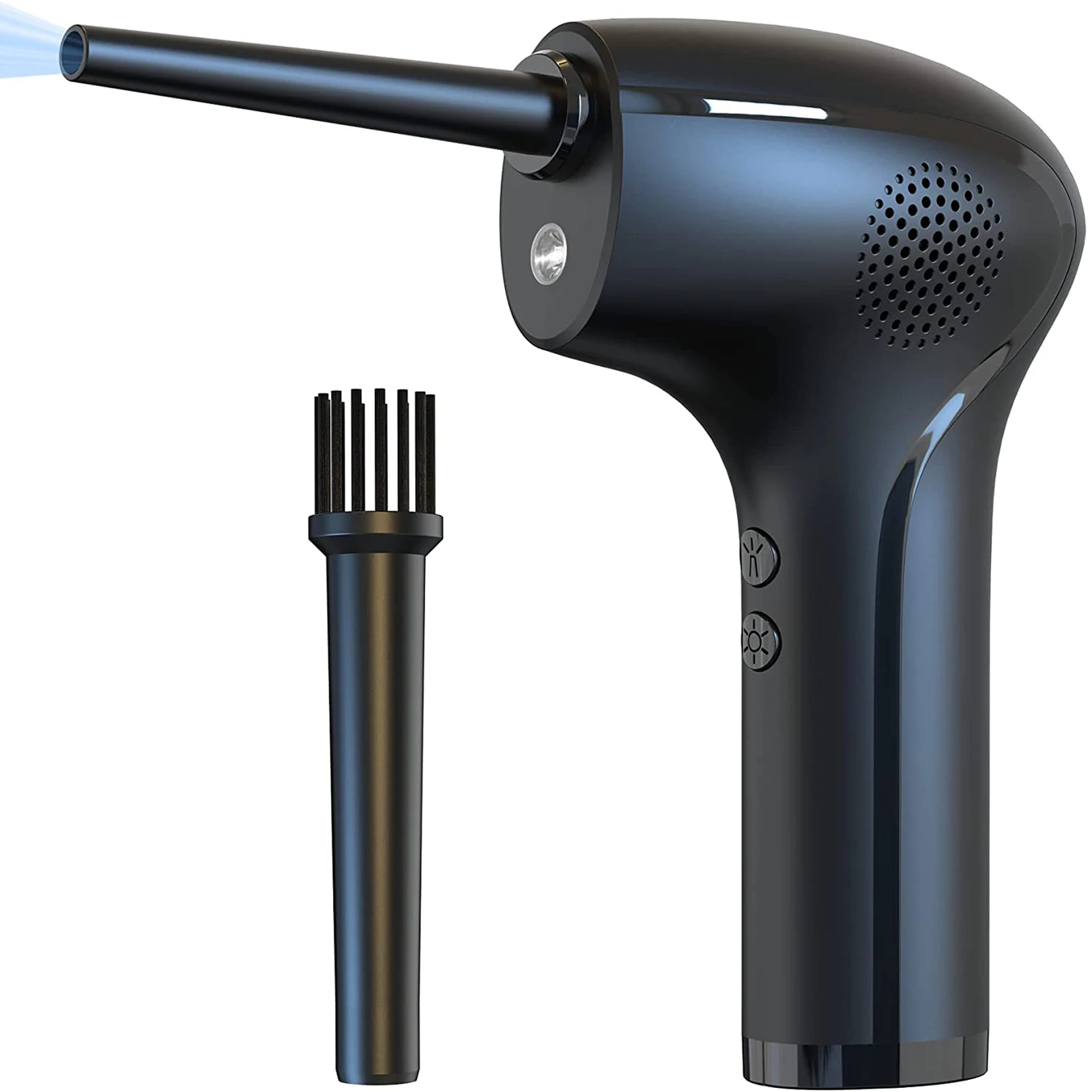 Струйный мини-вентилятор, 60000 об./мин., электрический, портативный, двухзубчатый, беспроводной, мини-вентилятор с турбонагнетателем