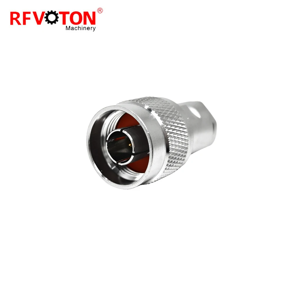 RF Coaxial N Type Factory Price N Male Plug Connector Clamp for LMR240 Cable