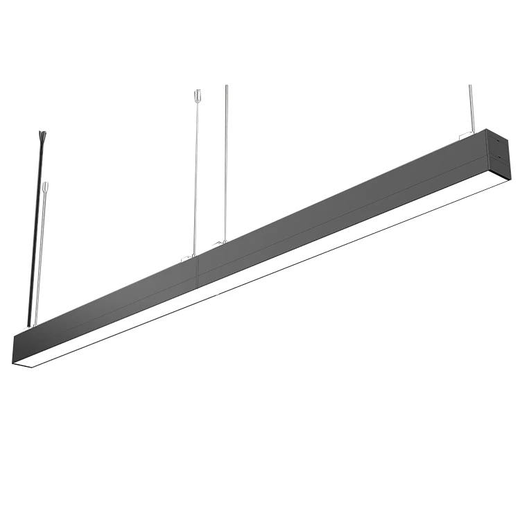 14w Direct 6w Indirect LED Linear Lighting Upper and Lower Housing of Linear Light Fixtures Seamless Linkable Linear Led Light
