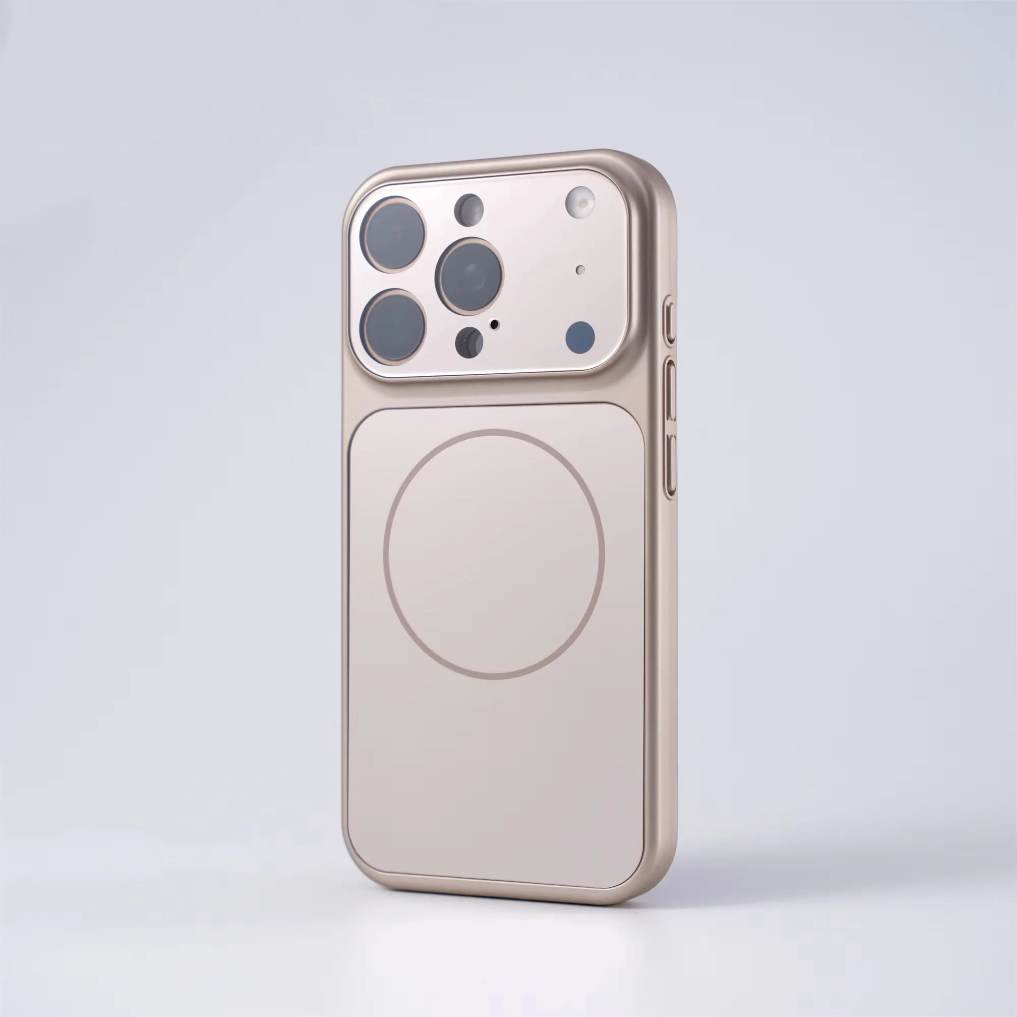 product factory ag magnetic phone case with matte glass back panel protective lens film cover for iphone 17 14 15 16 pro max 17 air-4