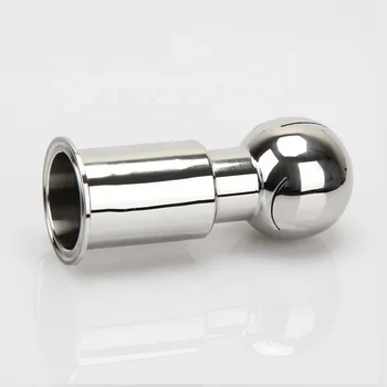 Wenzhou Hot Sale SS304/316 Tri-Clamp Rotary Spray Ball, Food Grade Stainless Steel Sanitary Fittings