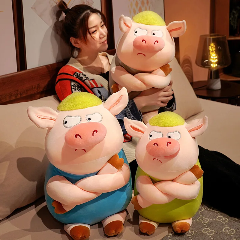 Funny 40cm Pig Plush Pillow - Perfect for Kids & Adults