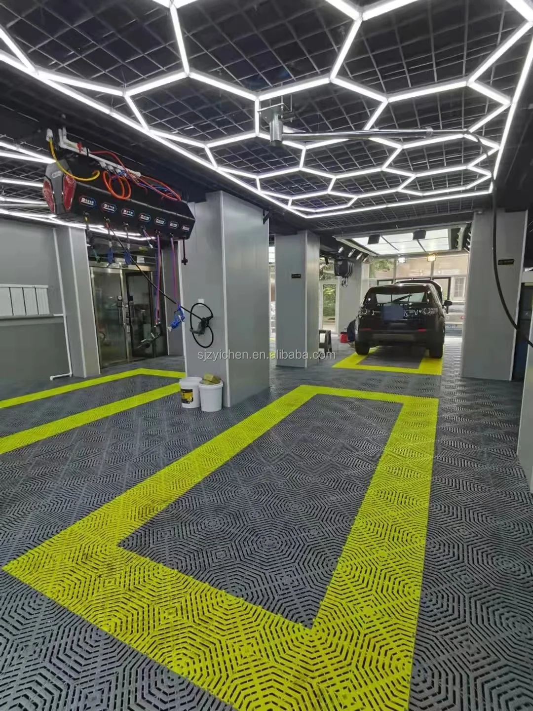 ガレージフロアマット 3/5/7/9/11/13/15/17/19フィートゴム床ロール、小さなコインパターン滑り止め駐車場床保護カバ ガレージフロア マット 3/5/7/9/11/13/15/17/19フィートゴム床ロール、小さなコインパターン滑り止め駐車場床保護カバ 洗車 ガレージフロアマット  ...