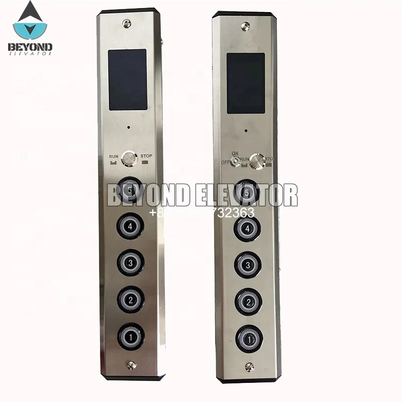5 Stops Hydraulic Elevator Call Board Elevator Operation Panel Cargo Elevator Control Box Dumbwaiter Display Panel