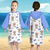 Spliced-sleeve style-cute space bear, 100-135 cm