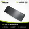 TPU Matte Lead Ink Gray