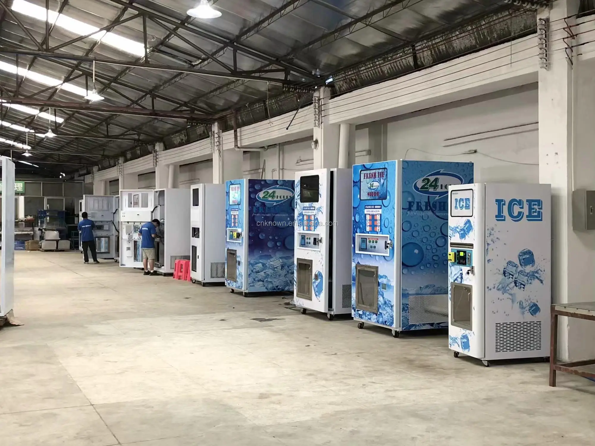 Factory Supply 24 Hours Selfservice Ice Vending Machine For Bulk And