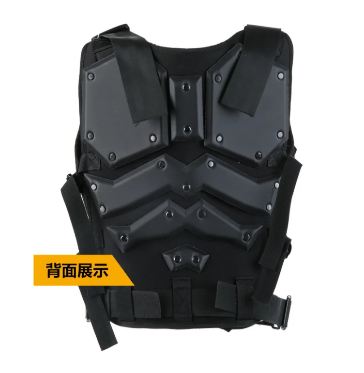 Modular MOLLE Plate Carrier Tactical Assault Vest with Pouches Holsters Nylon Load-Bearing System for Hunting & Combat Training