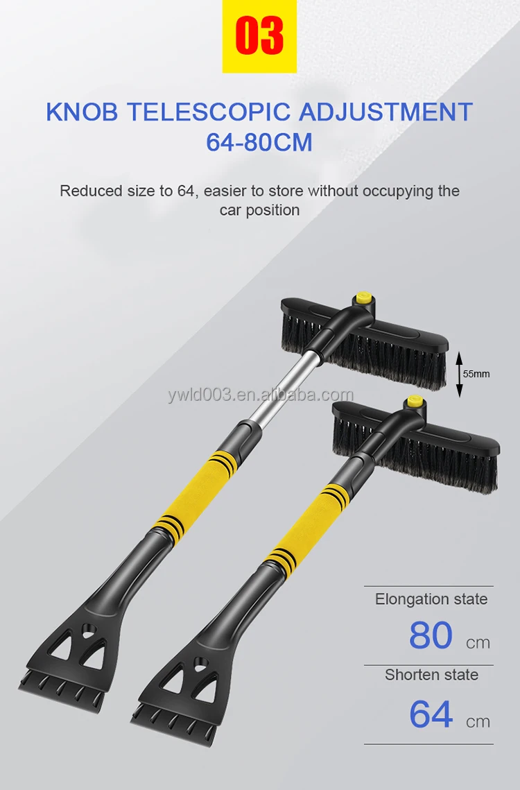 Snow Brush Ice Shovel Car vehicle Snow Ice Scraper SnoBroom Snowbrush Shovel Removal Brush Scraper Trending hot product