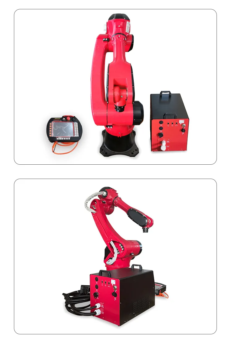 Automatic Intelligent Industrial Arc Mig Robotic Arm 6 Axis Welding ...