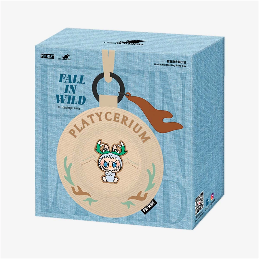 Authentic POP MART Labubu the MONSTERS FALL in WILD SERIES