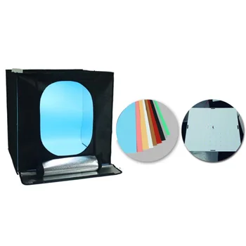 Godox Portable Include 4 Pvc Backdrops 40*40/50*50/60*60 Cm Deep Led Studio Light Box Photography