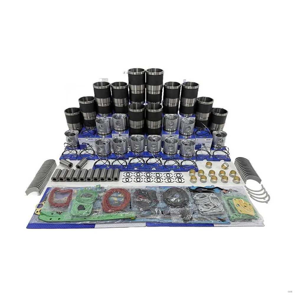 Durable Engine Parts Overhaul Rebuild Kit with Overhaul Kit Main & Conrod Bearing with Thrust Washer for Engine Parts KTA150