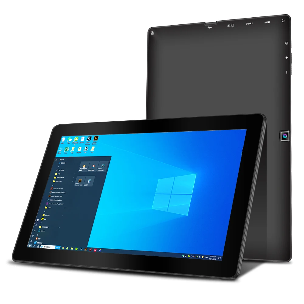 2 in 1 Tablets Windows11 10.1 Inch Intel Celeron N4020 N3350 4GB