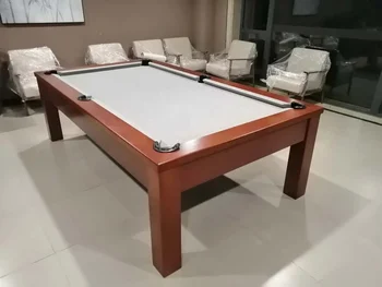 ビリヤード台ディナー8フィート/7フィートモダン2-1ダイニングテーブル