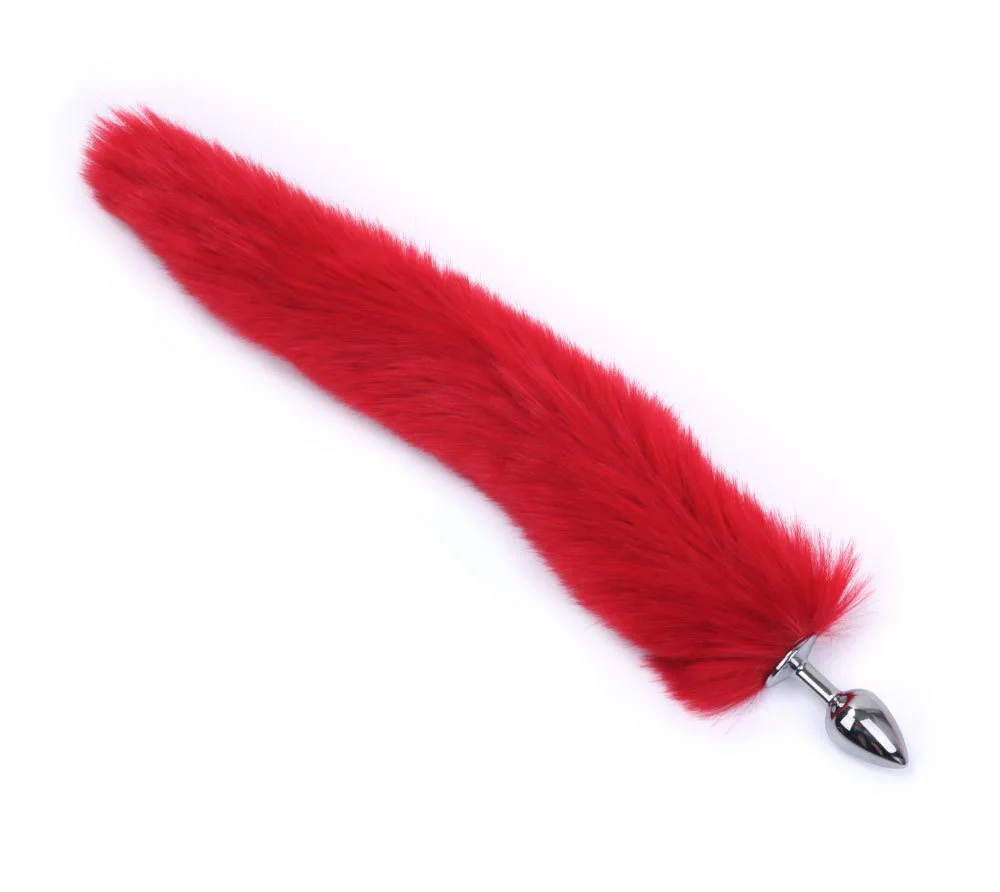 Hot Sale Furry Fox Tail Anal Butt Plug For Adult Cosplay Games Buy Plug Analanal Sex Toysfox 7911