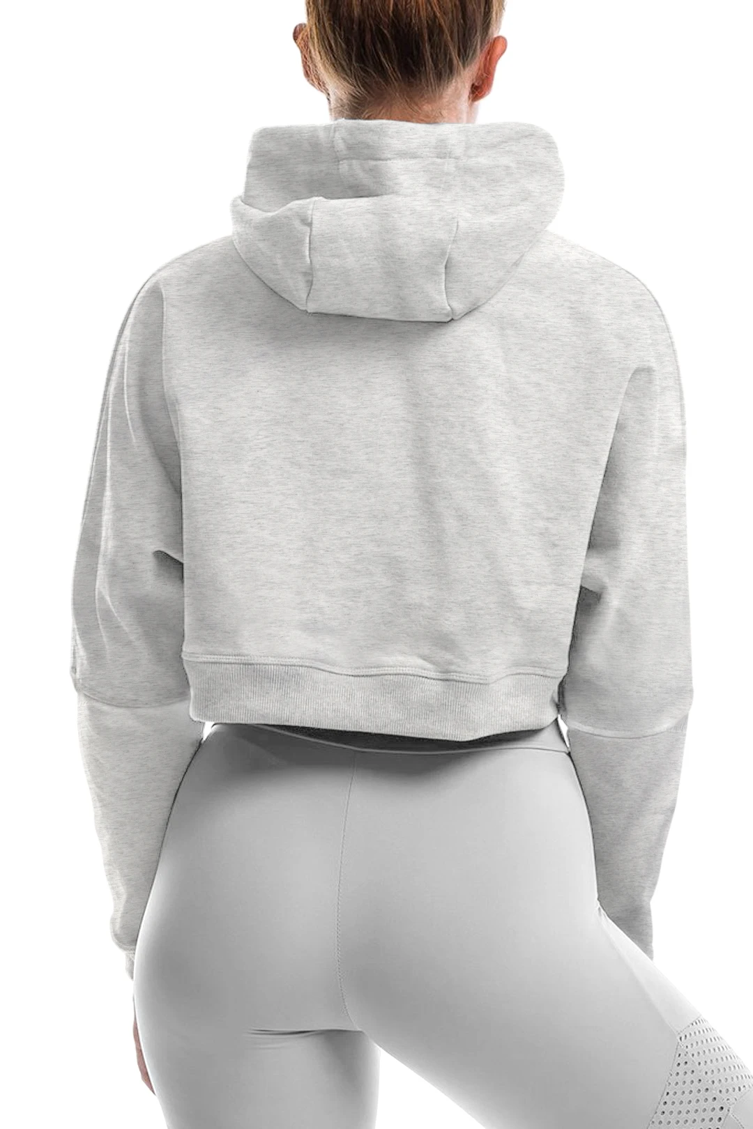 Custom Logo Sport Fitness Crop Hoodies Women Clothing aperçu 5