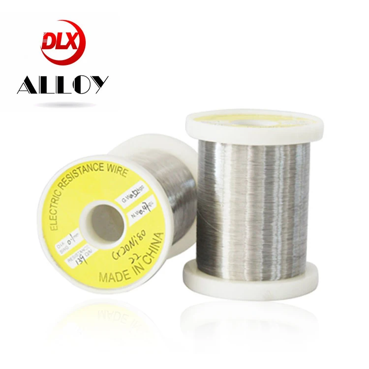 High Quality Factory Price 27 32 36 38 40 AWG Nichrome 80 Cr10Ni90 Cr20Ni80 NiCr 80/20 Resistance Nickel Heating Wire