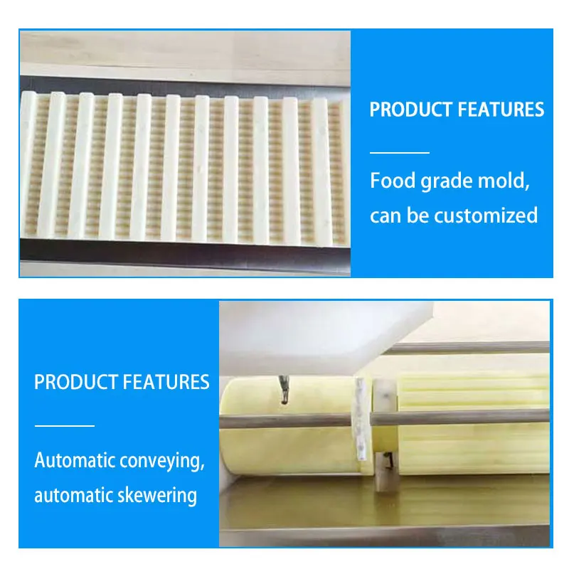 TCA Barbecue Kebab Maker Adana Kebab Skewer for Food Skewers Grill Machine