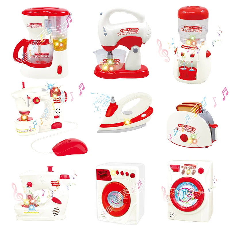 Лидер продаж на Amazon, портативная миниатюрная игровая стиральная машина для холодильника, Детская бытовая техника, игрушки