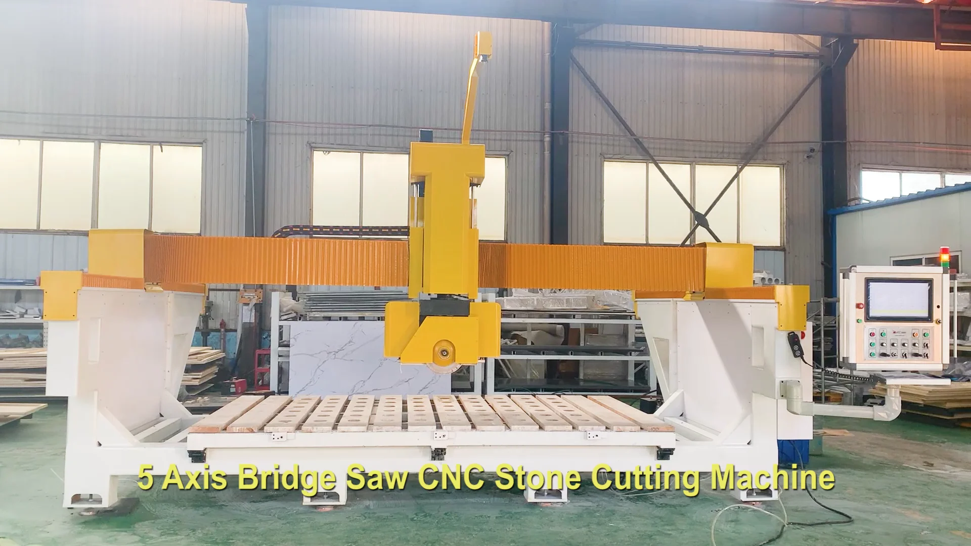 Mishi 5 Axis Cnc Granite Bridge Saw Ceramic Cutting Blade For Bridge ...