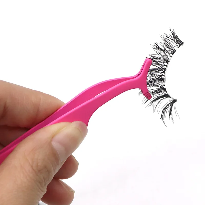 product factory hot sale stainless steel tweezers beauty tool popular eyebrow tweezers-8