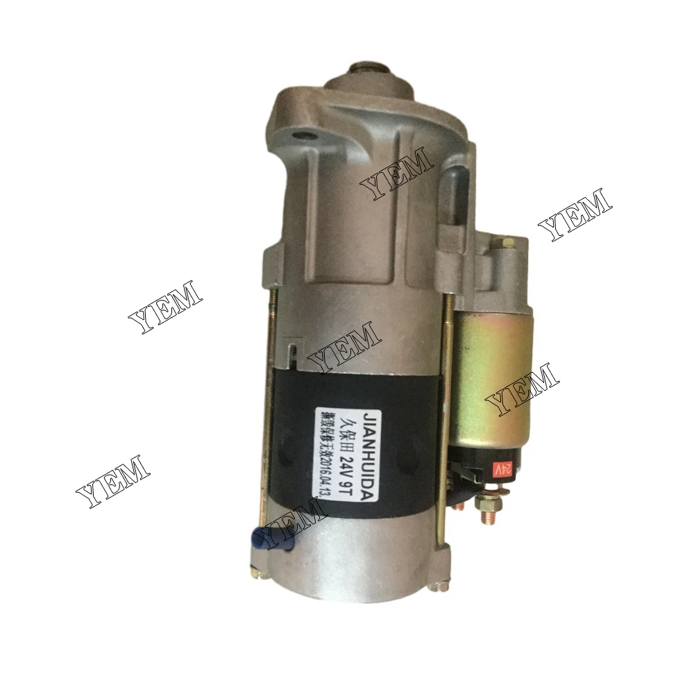 Starter 9T 24V for Kubota V3300 Engine Part