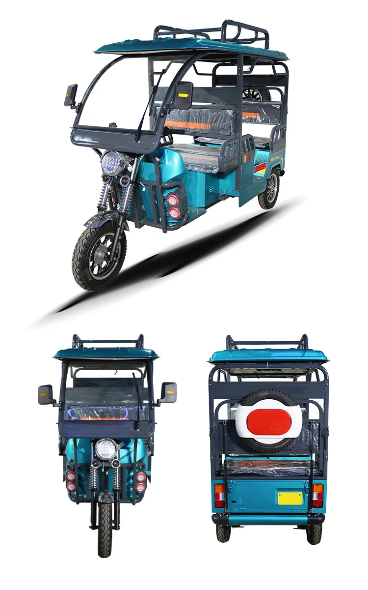 2024 1000W Electric Rickshaw Efficient Reliable Transport