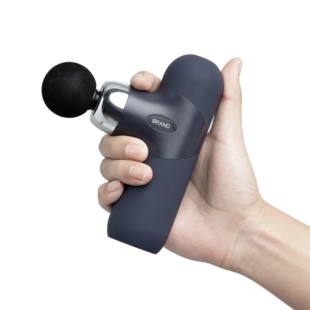 2021 Model Deep Tissue Percussion Mini Muscle Massage Gun Powerful Cordless Sports Gym Massager with Custom Logo