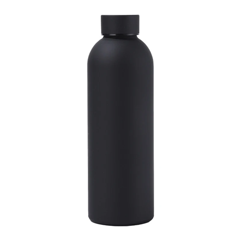 Best Seller 2026 Personalised Goude Eau Gourde Isotherne 500ml Black Stainless Steel Min aperçu 13