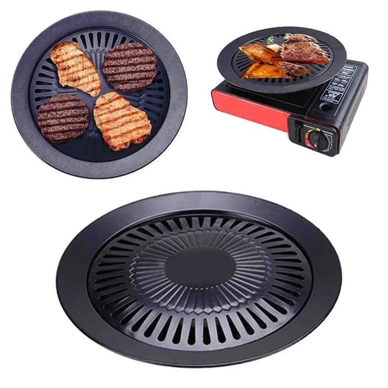Stovetop Korean BBQ Non-Stick Grill Pan with New Non-Stick Coating - China  Gas Grill Pan and Gas Grill price