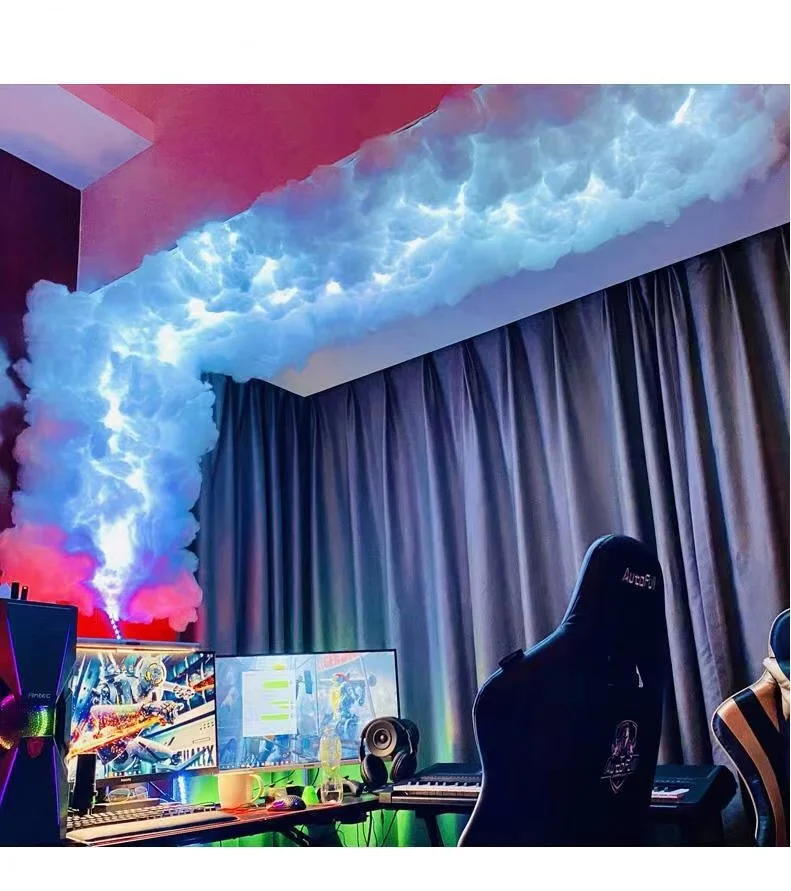 Lumind 2022 Home Decor Lightsdiy Thunder Cloud Lighting Bedroom Night