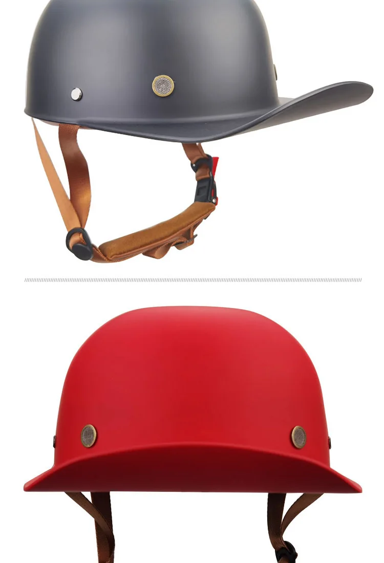 New Safety Riding Helmet Baseball Cap Half Helmet Bicycle Cap Helmet