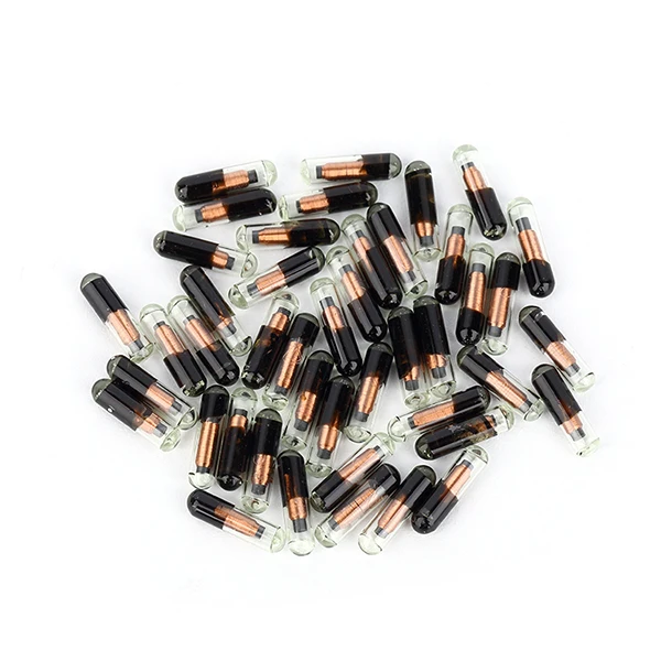 Wholesale Rfid Animal Chip Identification Syringe 2.12*12mm Em4305 Animal Pet Microchip