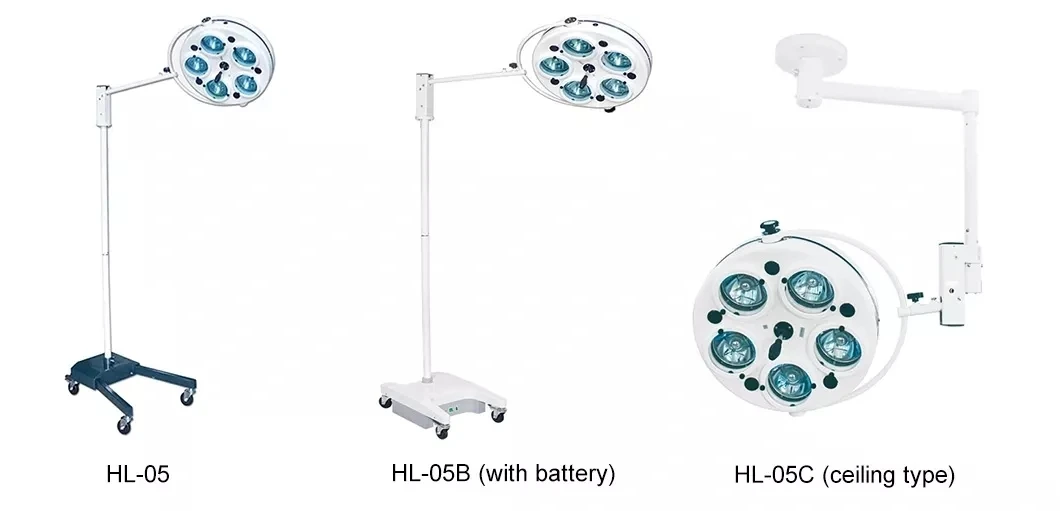 Medical Equipment Ceiling 5reflector Luminescence Light Shadowless Lamp For Hospital Surgery