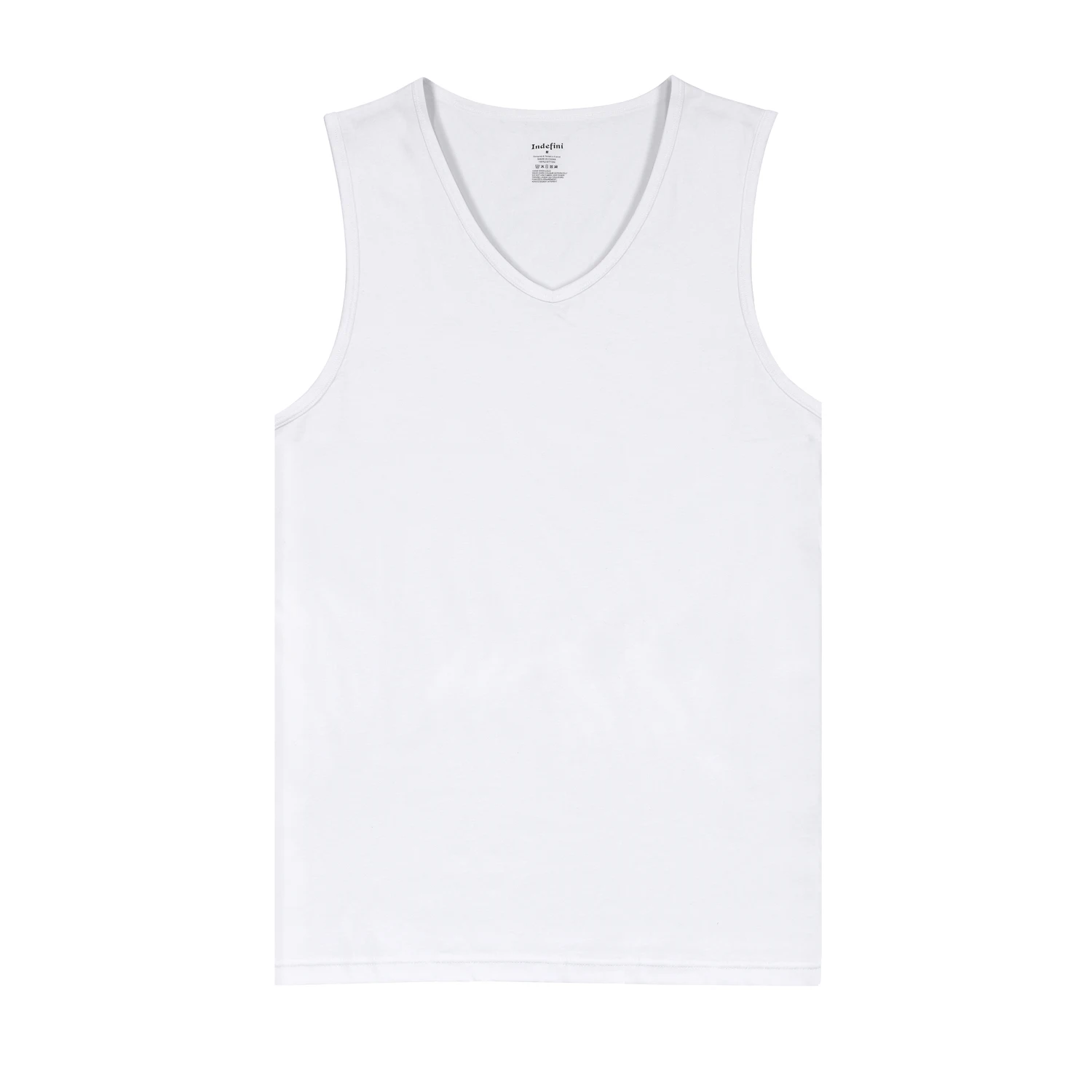 V-neck Sleeveless Undershirts Tank Tops 